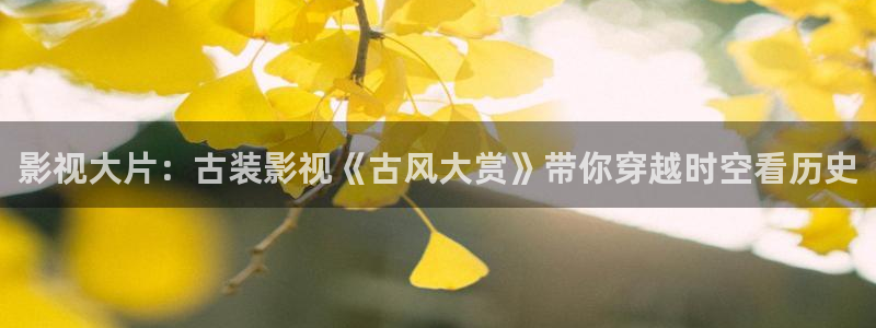 樱花视频在线观看免费完整版大全：影视大片：古装影视《古风大赏》带你穿越时空看历史