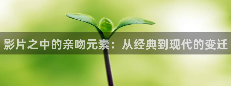 樱花影视免费在线看电视：影片之中的亲吻元素：从经典到现代的变迁